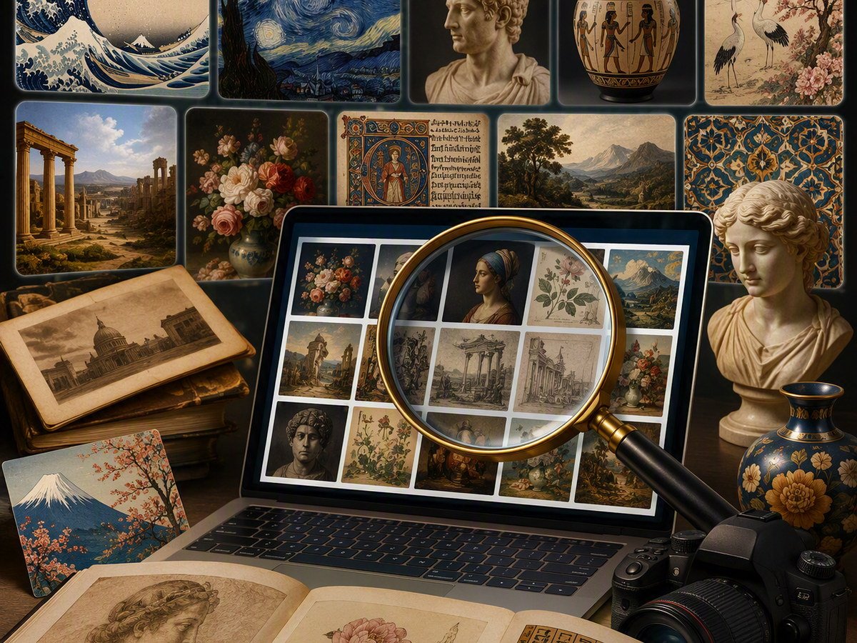 Open-access museum and archive artwork available to search